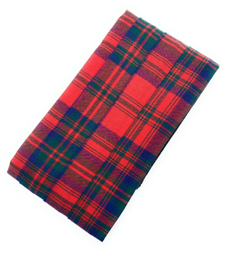 Gents Pure Wool Matheson Modern Tartan Cummerbund Made in Scotland image 3