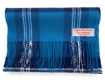 Pure Lambswool Earl of St. Andrews Modern Tartan Clan Scarf - Made in Scotland