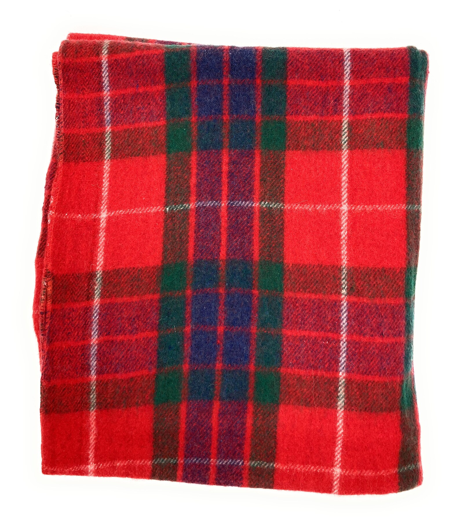 Pure Wool Scottish Fraser Red Tartan Travel Rug/Blanket Etsy