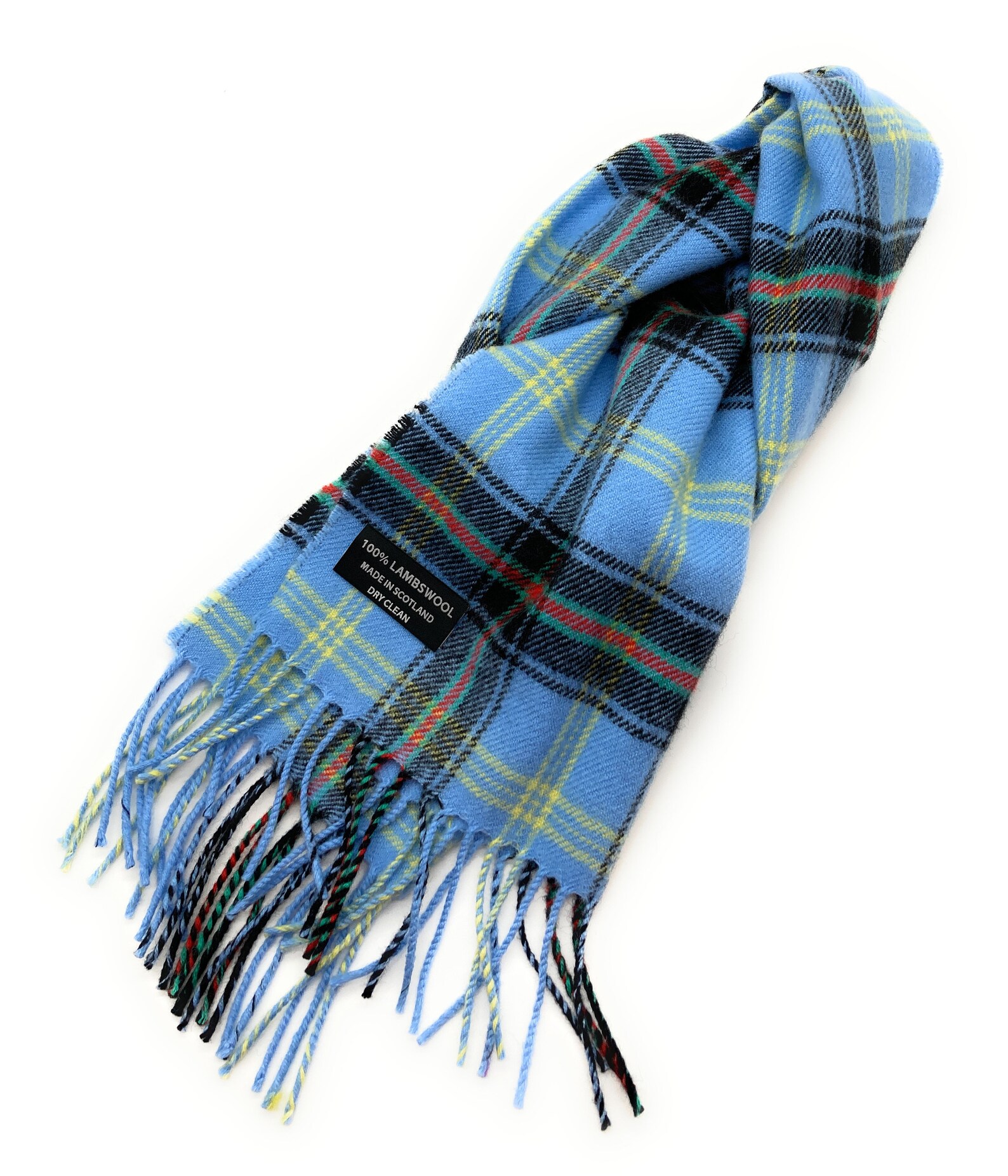Lambswool Scottish Tartan Clan Scarf WALLACE | Dunedin Cashmere