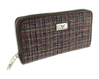 Harris tweed staffa purse sale