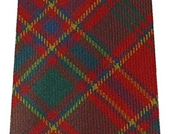 Munro Ancient Tartan  Pure Wool Neck Tie - MADE IN SCOTLAND