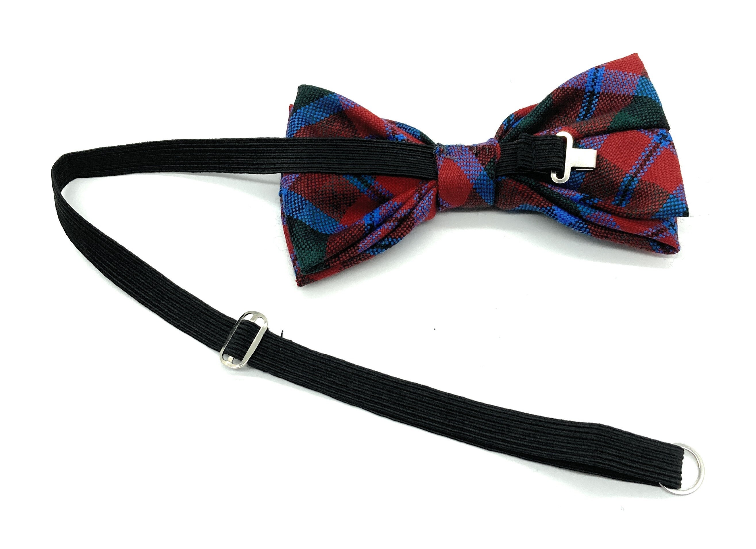 Gents Pure New Wool Macnaughton Tartan Bow Tie MADE IN - Etsy