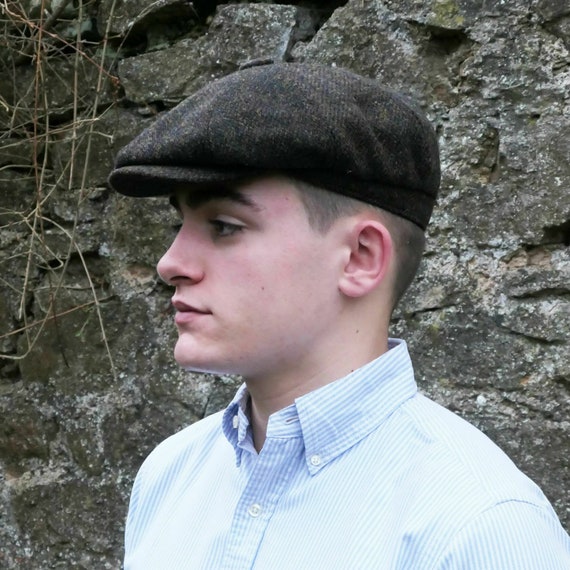 glen appin harris tweed flat cap