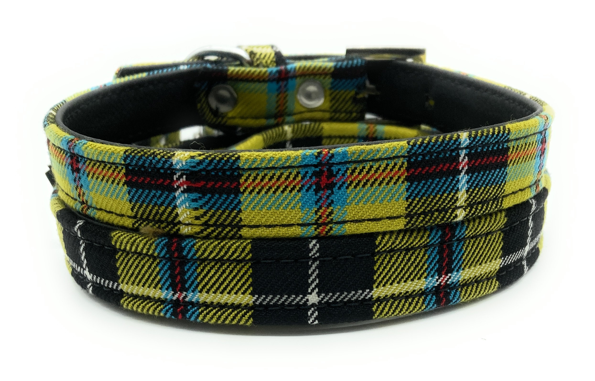 Cornish tartan dog collar cheap