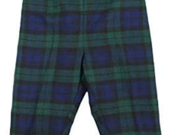 Boys Scottish Black Watch Tartan Trousers Trews in Various Sizes - Made in UK