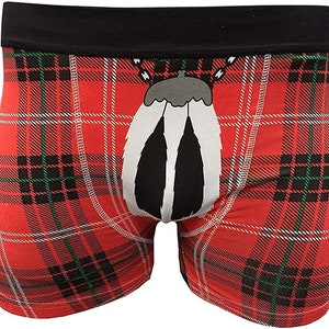 Mens Royal Stewart Scottish Tartan Instakilt Boxer Shorts - S to XL