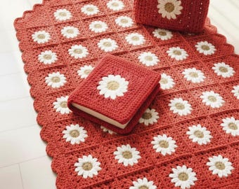 Handmade Daisy Crochet Prayer Set for Ramadan & Mother's Day gift
