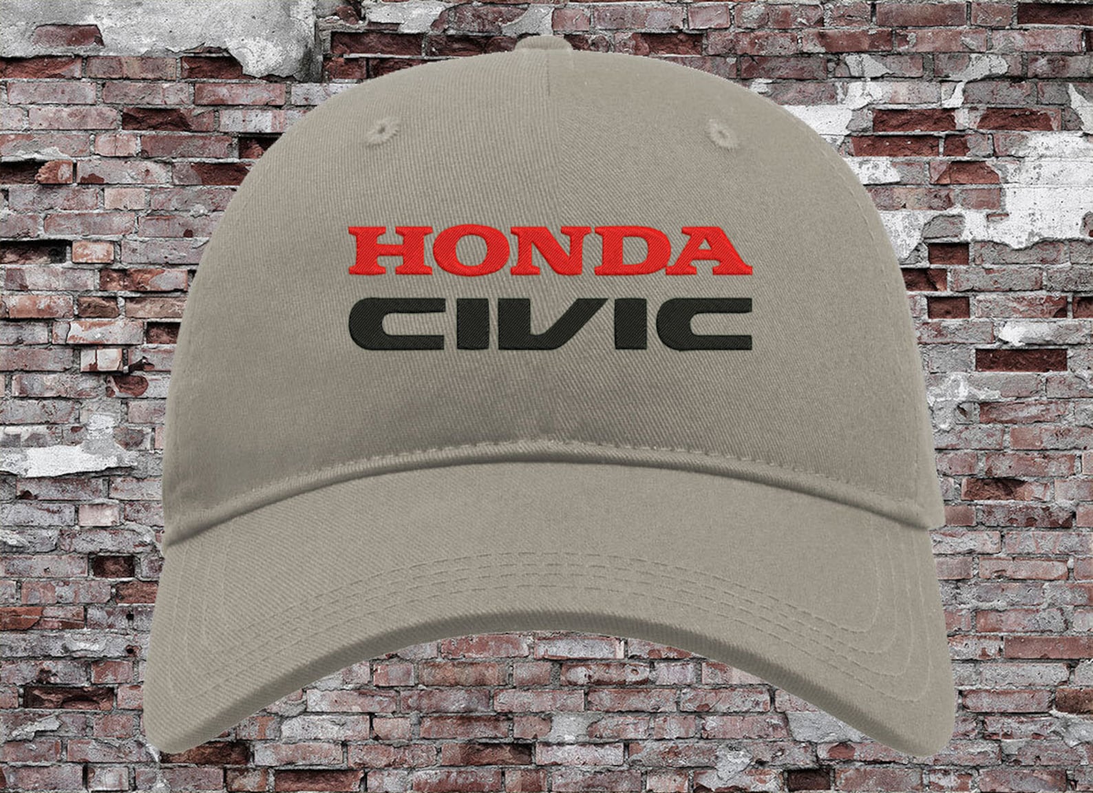 Honda Civic unisex embroidered baseball cap trucker cap hat Etsy