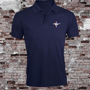 Ford Mustang Polo brodé pour hommes, vêtements d'été à manches courtes, haut T-Shirt image 5