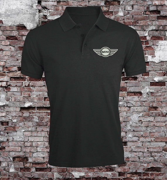 Mini Cooper Logo Car Man s Embroidered Polo Shirt Short Sleeve Summer Wear Clothing Top T shirt Etsy UK