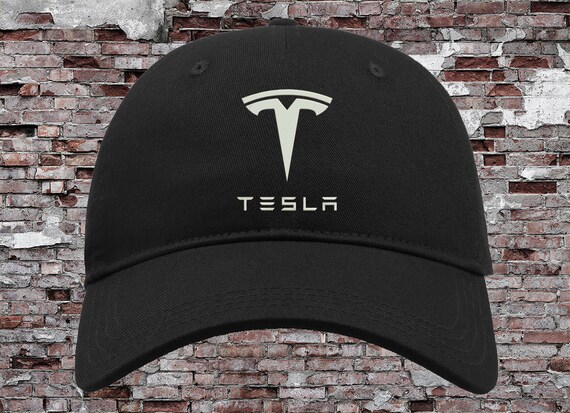 Tesla Car Unisex Embroidered Baseball 