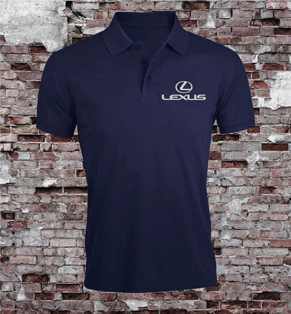 Lexus Logo Car Man's Embroidered Polo Shirt Short Sleeve Summer Wear Clothing Top T-Shirt