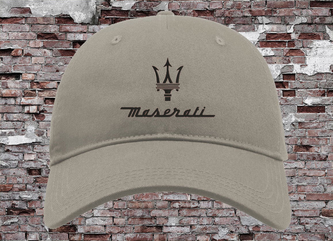 Maserati Unisex Embroidered Baseball Cap Trucker Cap Hat Top