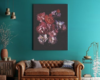 California nature photography wild rose wall art floral art print bohemian eclectic art print wall decor instant digital download