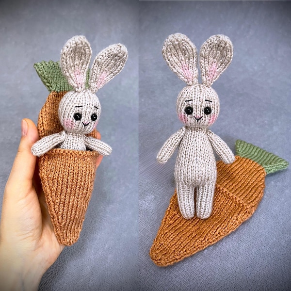 Mini Soft Easter Bunny - Etsy UK