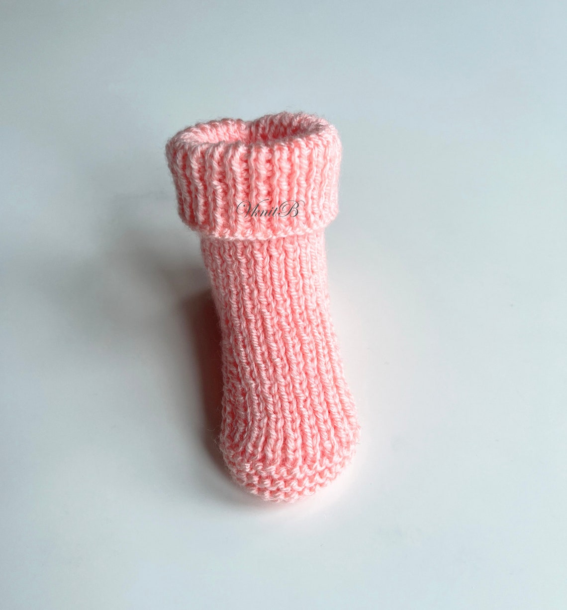 Baby Socks Knitting Pattern, Newborn Knitting Socks, Cozy Baby Booties, Baby 03m Yarn Socks Etsy