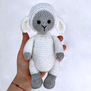 ◆KOMOREBI MUSEUM◆ Handmade 3way lace lamb shearling long b 2-in-1 NO SEW Crochet Pattern: Lamb 