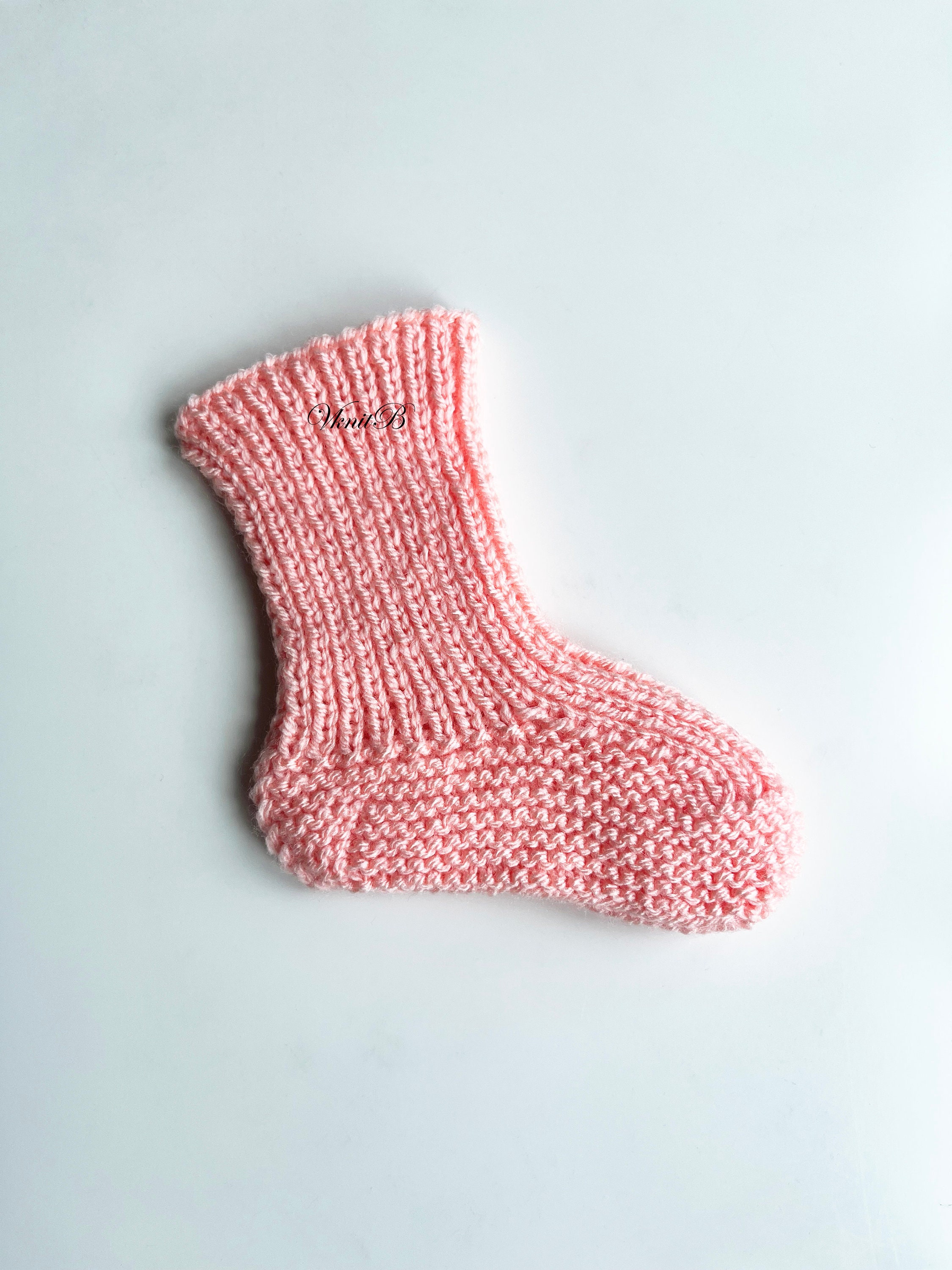 Baby Socks Knitting Pattern, Newborn Knitting Socks, Cozy Baby Booties