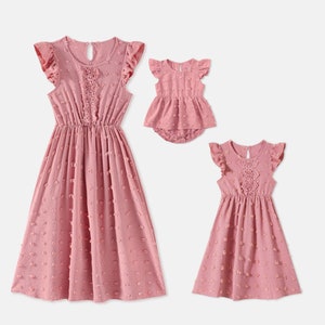 MANON Mommy and Me Matching Outfits, Perfect Matching Dresses for Mom and Daughter, Spring mother daughter dress, Summer matching sundresses