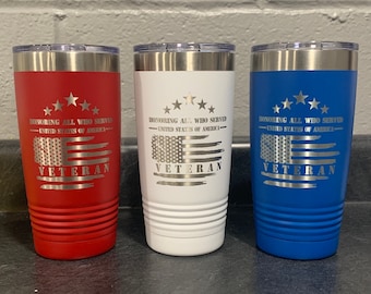 Custom 20 ounce tumblers, just about any design