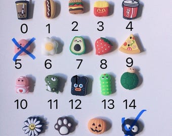 GOMAKERER 30-Pack Silicone Cable Protectors – 15 Cute Cartoon Food Theme Charger Cord Savers - View #4