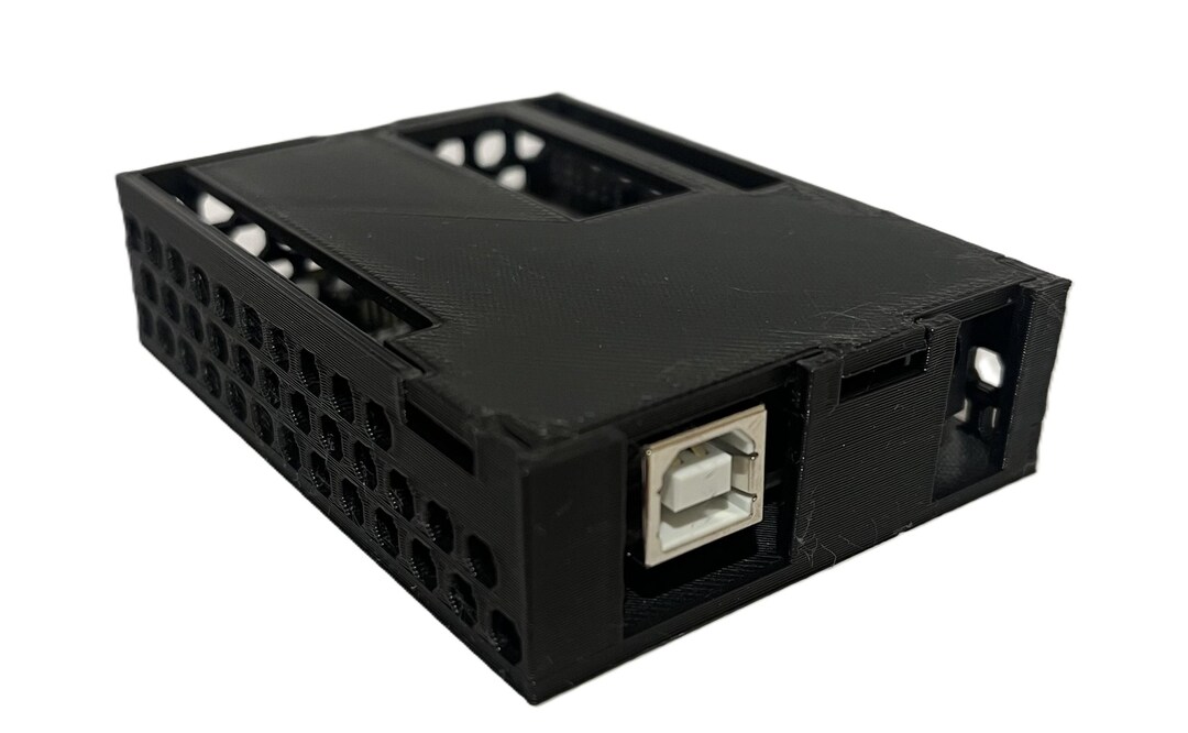 Arduino R3 Server Rack Case Arduino Uno R3 Enclosure – 3D Printed Snap-fit Case With USB & Power ...