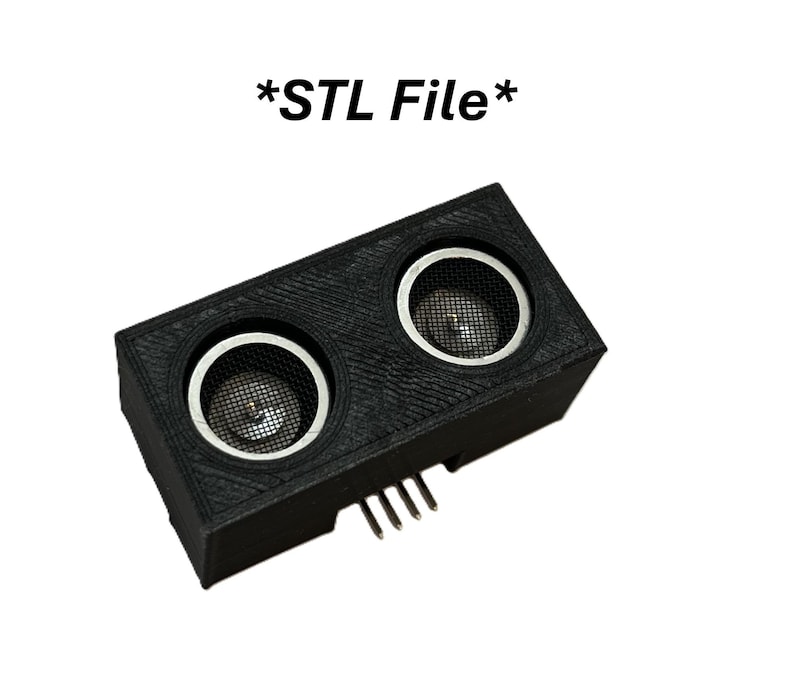 Ultrasonic Module Case HC-SR04 Ultrasonic Sensor Enclosure – Snap Fit Case (digital Download ...