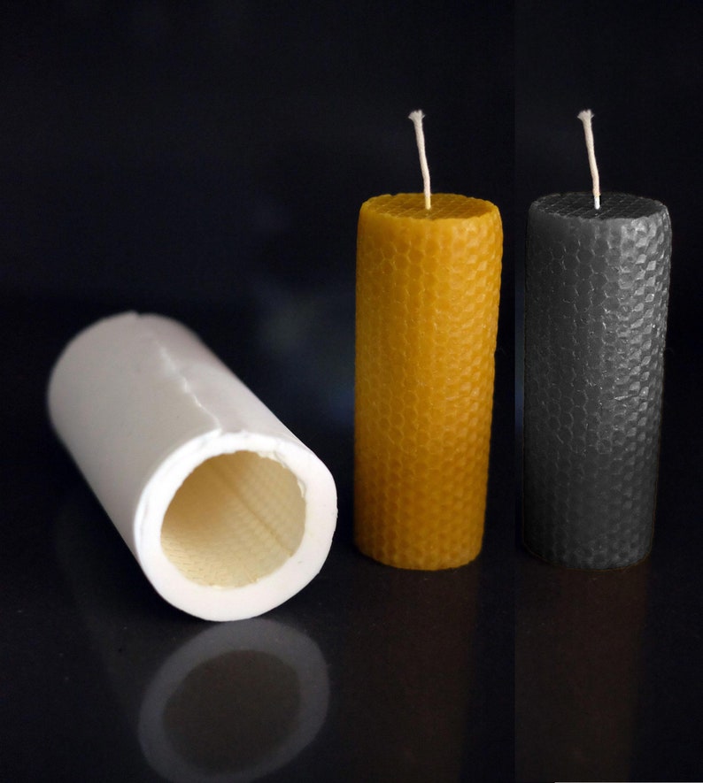 Silicone Mold, Candle Mold, Candle Making, Pillar Mold