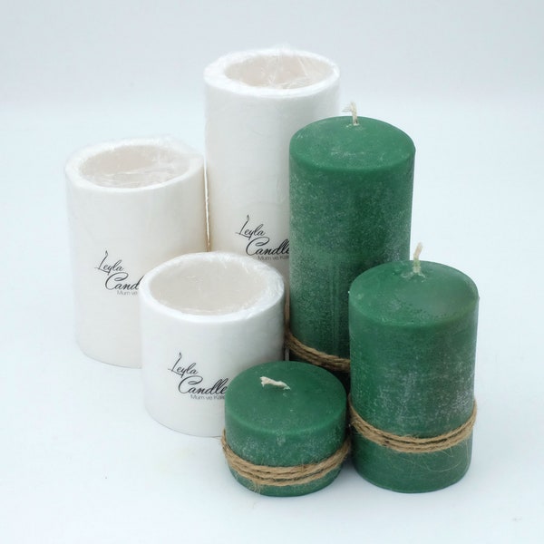 Pillar Candle Molds Etsy