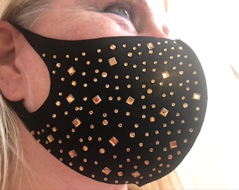 face masks   masks   fashion masks   masks with Rhinestones  women's masks