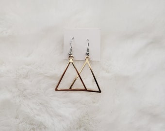 Golden Triangle Earrings