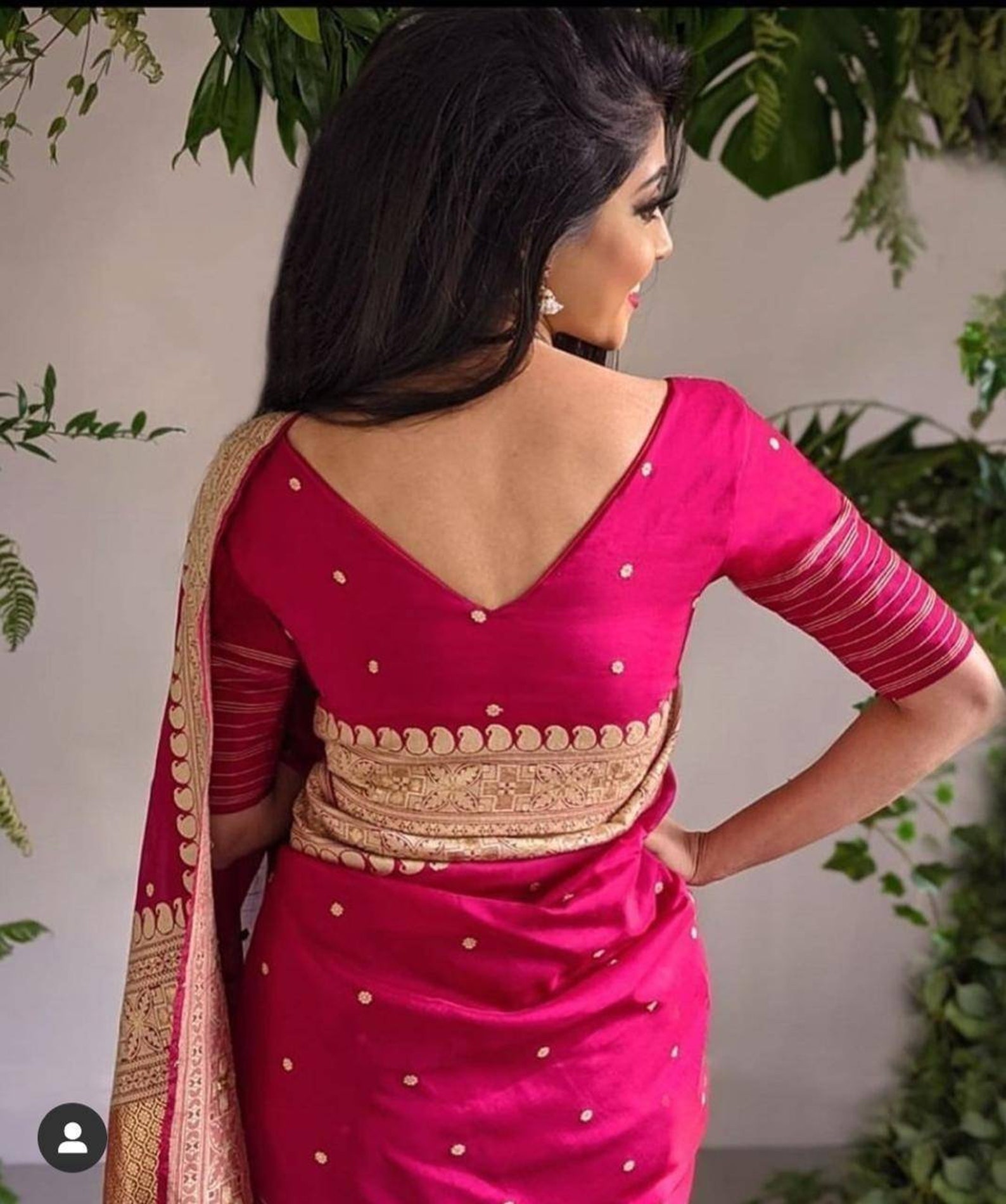 New Arrival looking some same Rani pink color beautiful Etsy