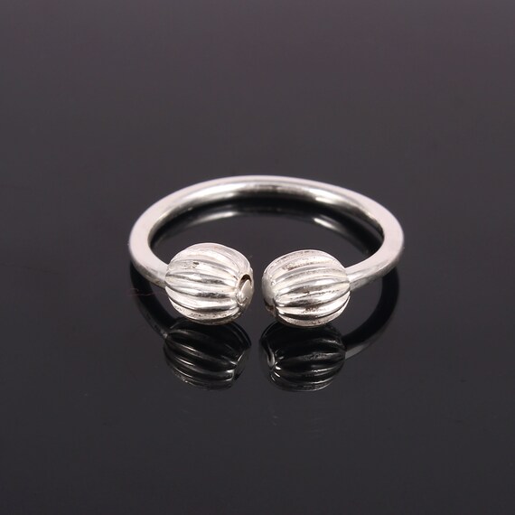 Stylish Open Ball Ring Dainty Rings Statement Rings Etsy