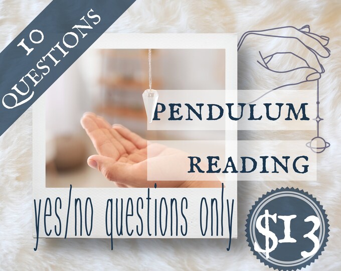 Pendulum Reading (10 Questions) | 24HR RESPONSE |YES/NO Questions Only