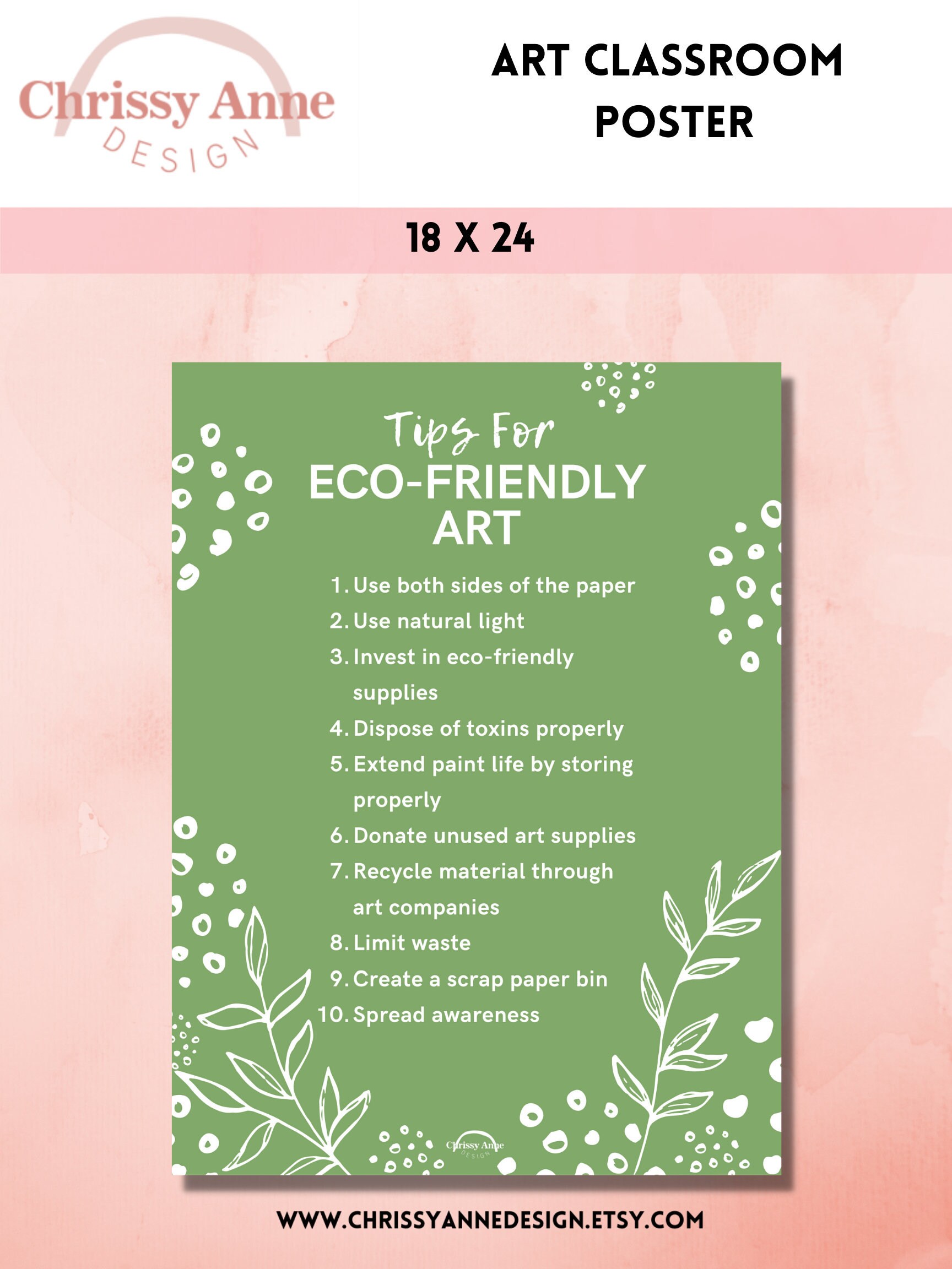 Art Classroom Posters Etsy