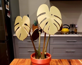 Monstera magnetische onderzetterplant