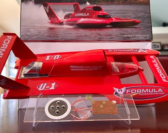 2025 - New 1/25th Scale Formula Mechanical Unlimited Hydroplane Boat Model Kit - Unassembled - Ships from WA, USA