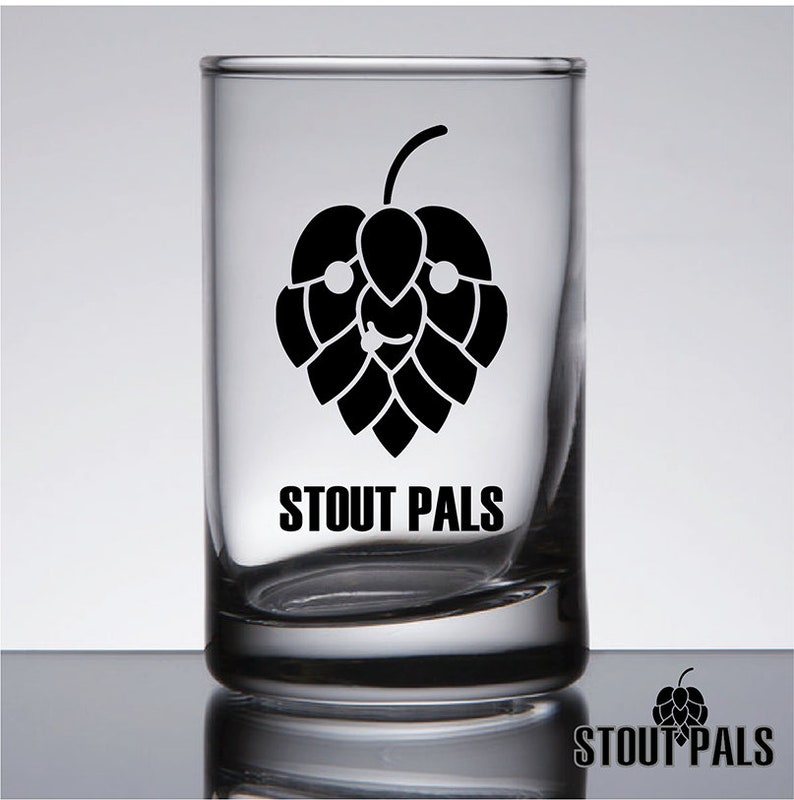 Personalized Beer Tasting 5 Oz Glasses Set of 4 Made in Etsy
