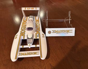 2025 - New 1/25th Scale Miss Madison Mechanical Unlimited Hydroplane Boat Model Kit - Unassembled - Ships from WA, USA