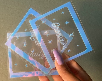 3 MINI Sparkle cash enveloppen - Zinkende fondsen - Budgettering