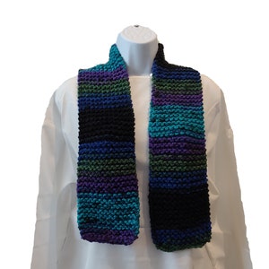 NorthLights Handmade Scarves knitted soft warm beautiful bulky yarn scarves, winter, spring, fall. image 3