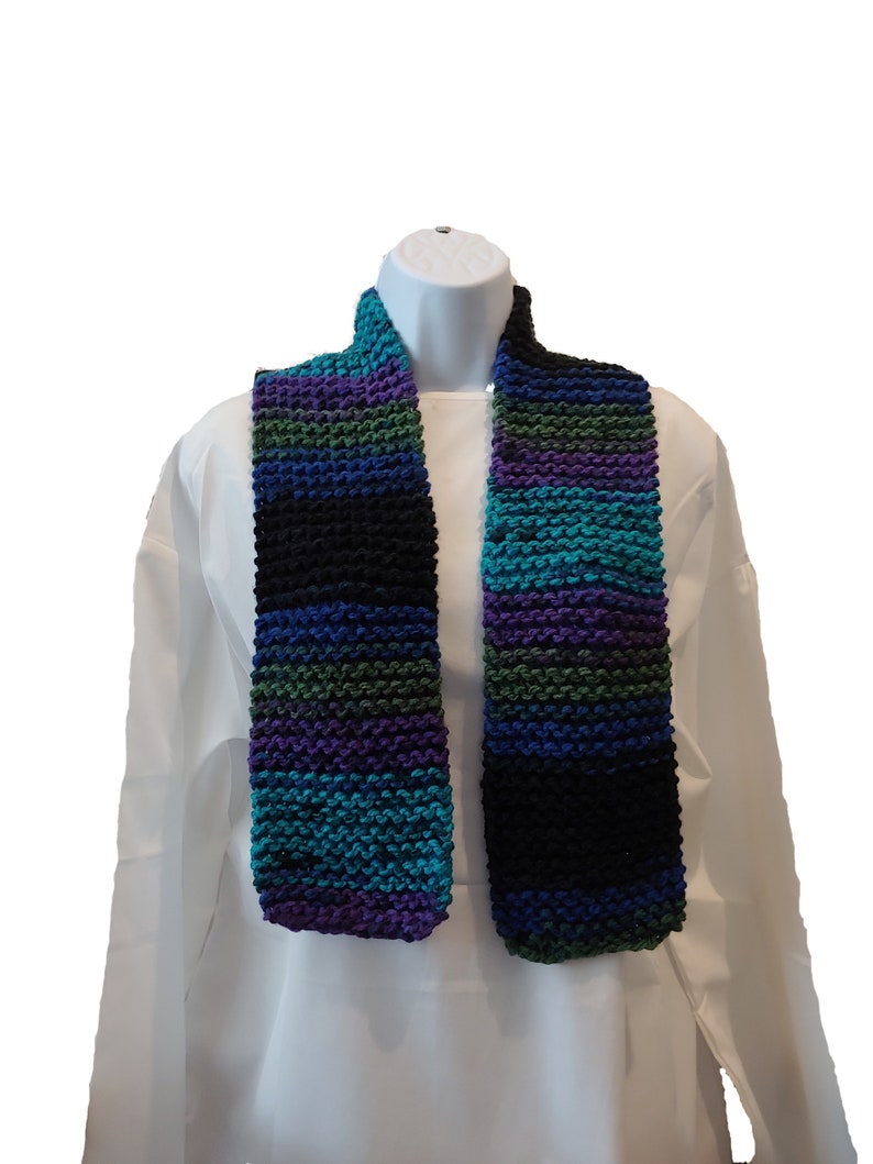 NorthLights Handmade Scarves knitted soft warm beautiful bulky yarn scarves, winter, spring, fall. image 3