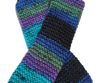 NorthLights - Handmade Scarves - knitted soft warm beautiful bulky yarn scarves, winter, spring, fall.