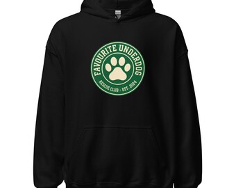 Favourite Underdog Rescue Club Hoodie | Dog Lover Streetwear