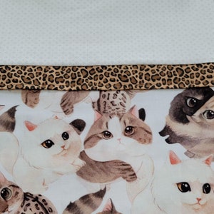 Cats, Cartoon Kittens  on Standard/Queen  Pillowcases. Price is for one Pillowcase.