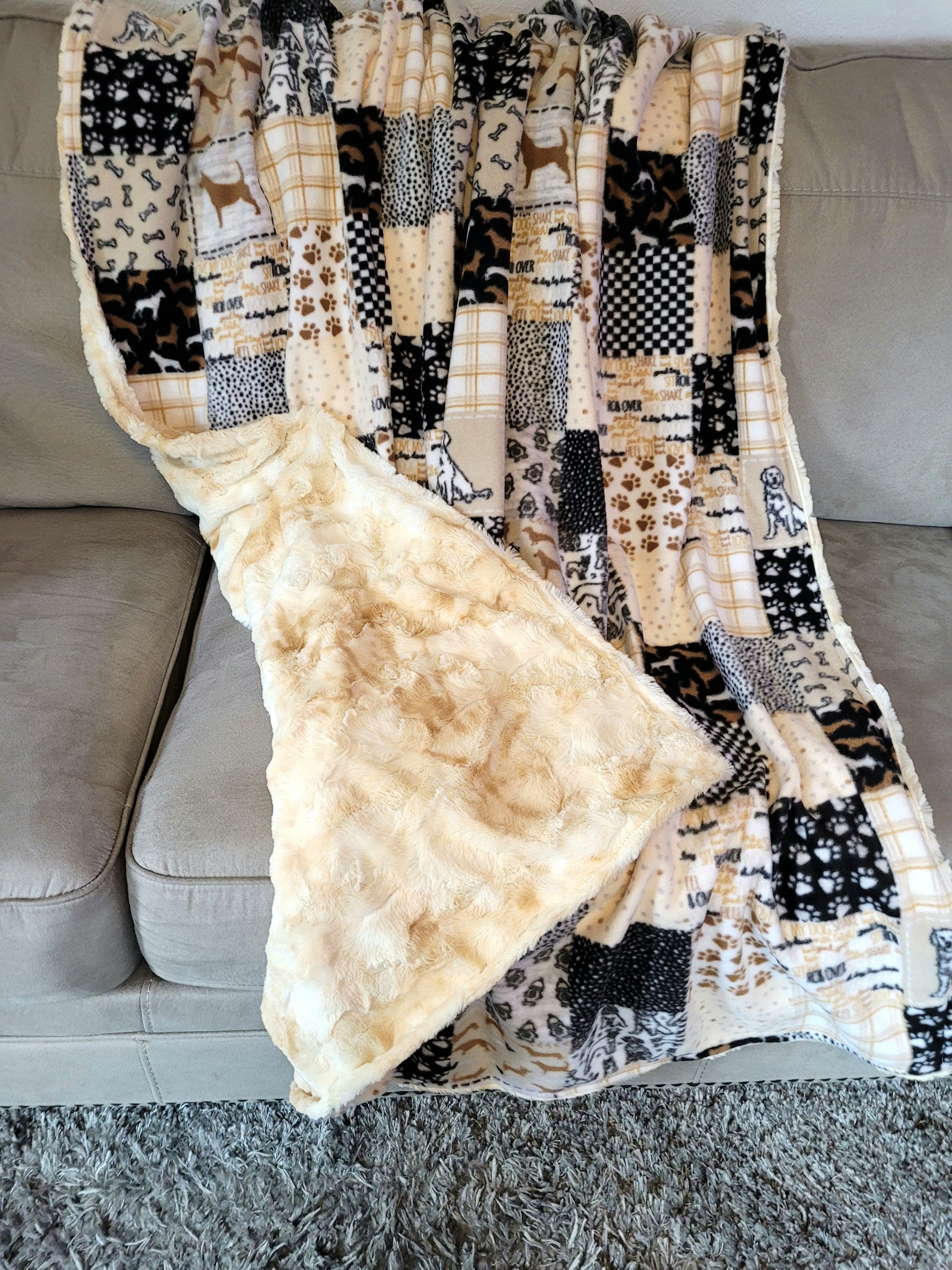 Funny Fleece Blanket Etsy