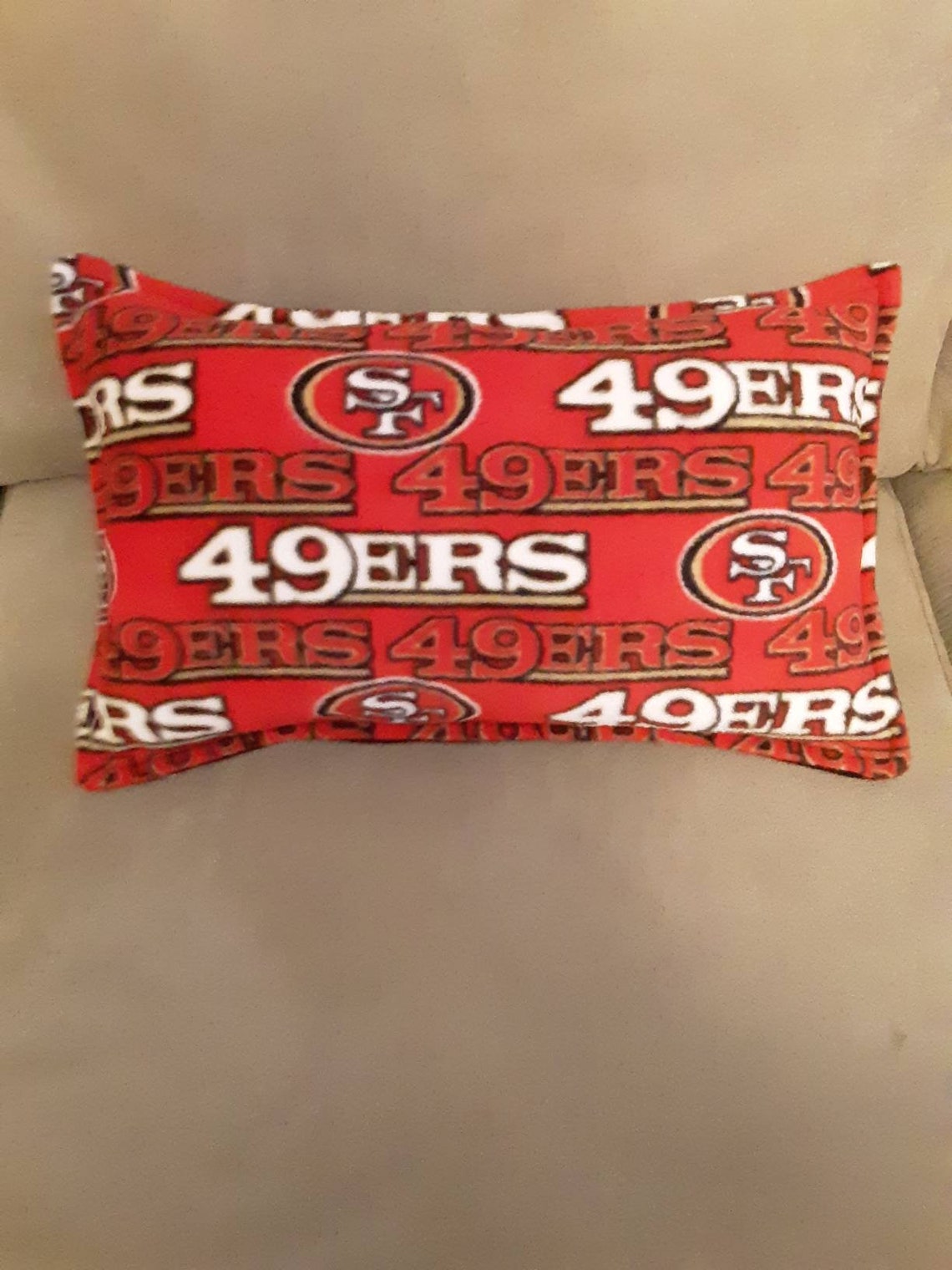 San Francisco 49ers 10x16 Throw Pillow. Etsy