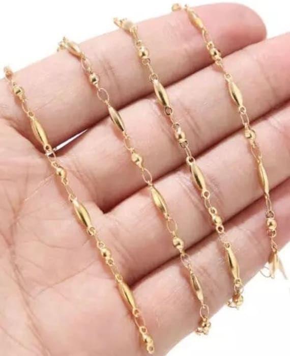 Bulk 1mm Ball Chain, Beaded Neckalce, Wholesale Gold Filled Necklaces, for  Jewelry Making, 18K Gold Filled, Wholesale Lot, Wholesale Jewelry 