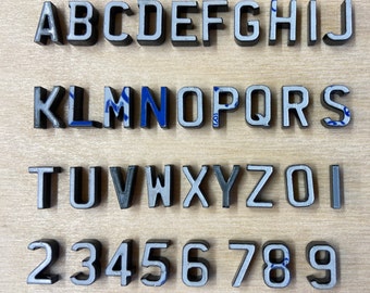 10 sets of Laser Cut Acrylic Number Plate Letters (10 x each character A-Z and 0-9)